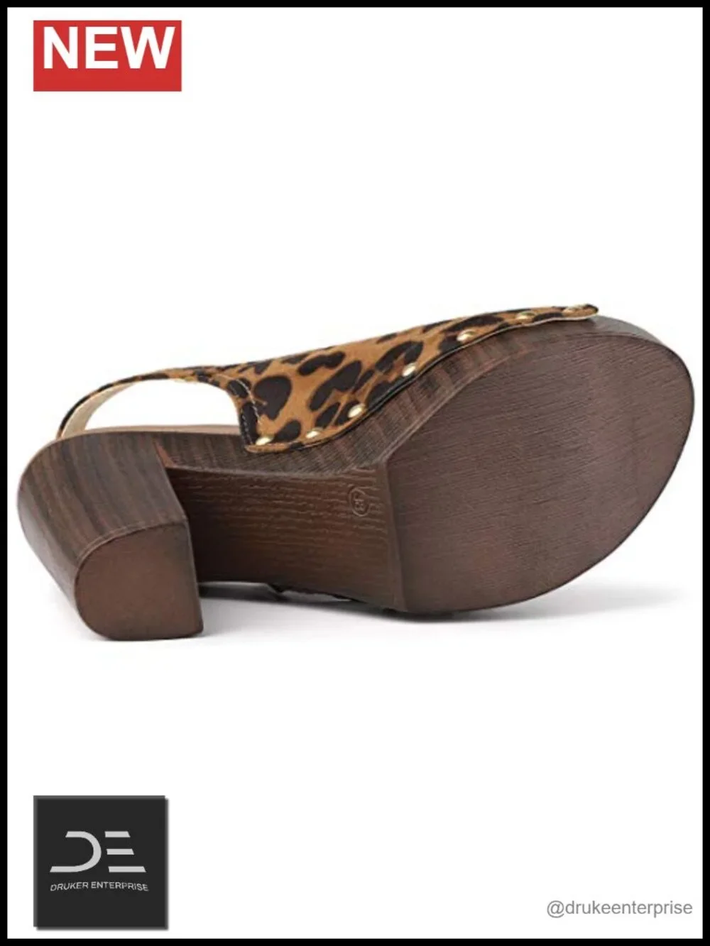 Faux Suede Open Toe Slingback Platform Chunky Heel Sandals